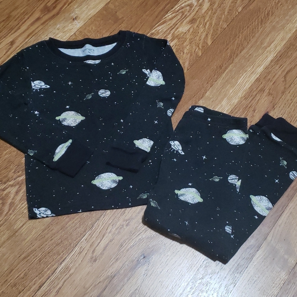 Carter's space pajamas